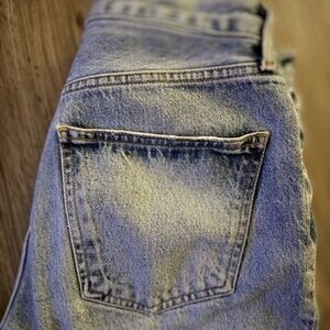 Agolde Lana Mid Rise Straight Jeans